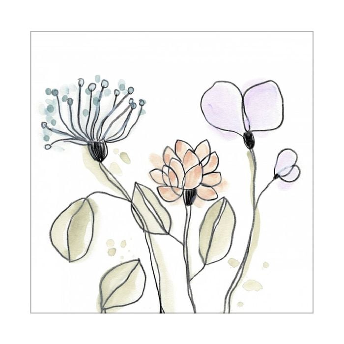 Artey | Spindle Blossoms VIII - Stretched Canvas - Stretched Canvas - 100 x 100cm