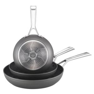 3pc Essteele Per Bellezza 20/24/30cm Triple Pack Grey