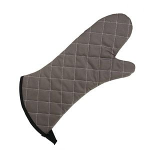 Vogue Oven Mitt Flame Retardant Tan 430mm Commercial Kitchen Heat Resistant