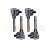 Set of 4 SWAN Ignition Coils for Porsche 718 Boxter/Cayman 982 2016+ 2.0L 2.5L Turbo