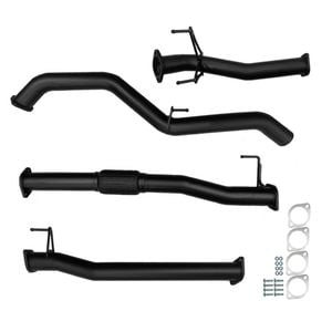 Ignite Exhausts Dpf Back For Isuzu D-max 3l 2016 - 2020 3" With Pipe Only Black Aluminised Steel