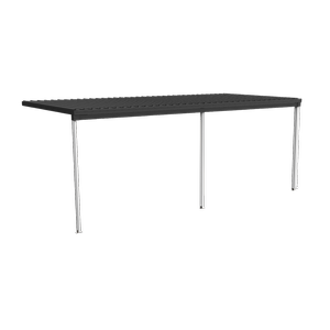 Absco Structures 6.00 x 3.00 x 3.00 Double Patio Cover – Monument