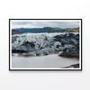 Glacier Melting Into a Lake  Print 100% Australian Made 90x60cm  (Poster)