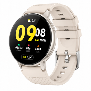 Smart Watch Amoled Screen Bluetooth Call Health Sleep Monitor Fitness Tracker Sports Wat Grey
