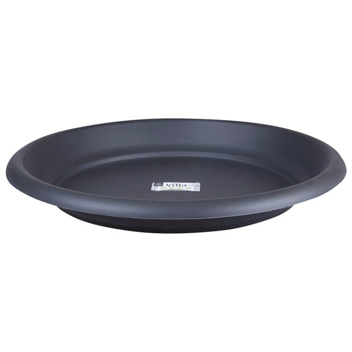 Northcote Pottery 383mm Graphite Villa Round Plastic Saucer