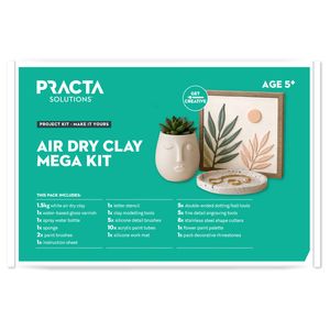 Practa Air Dry Clay Mega Kit