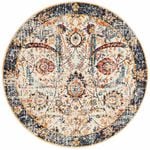 Sense 255 Ivory Round 200X200Cm Rug