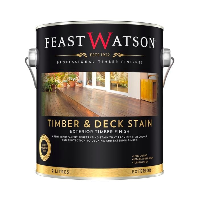 Feast Watson 2L Black Japan Decking Stain