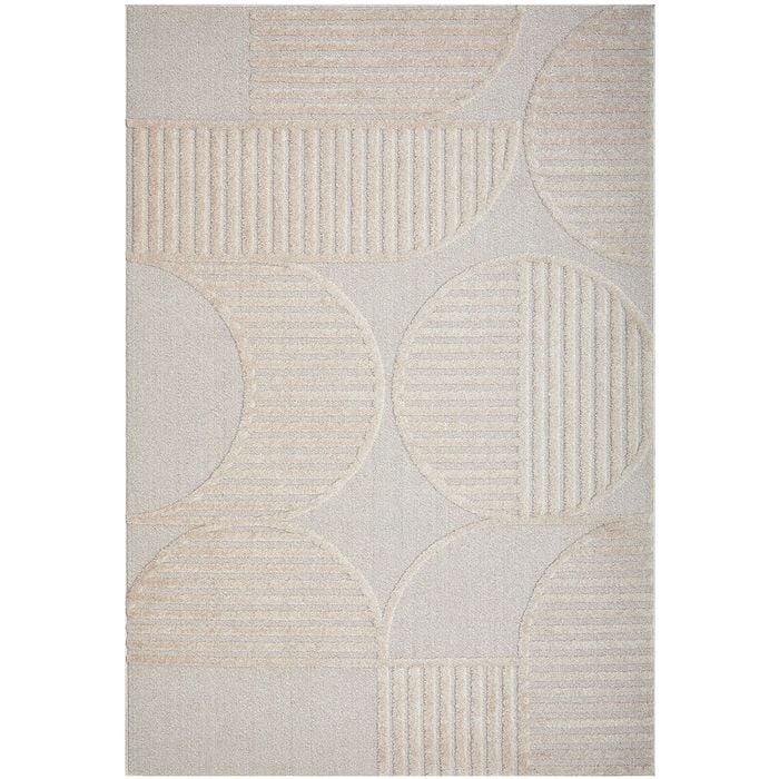 The Rug Connection Skye Leo Beige 230x160cm - Medium Pet Friendly Indoor Floor Rug