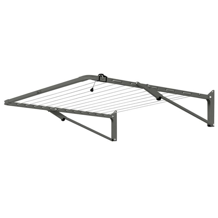 Austral 15.4m Woodland Grey Unit Line Fold Down Clothesline UNWG