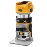 DeWALT 8mm 18V XR Li-Ion Brushless Router - Skin Only