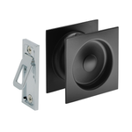 Schlage Matte Black Square Passage Cavity Slider