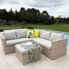Remi Corner Sofa Set - White