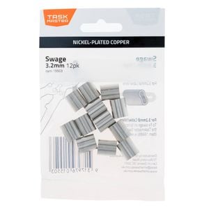Taskmaster 3.2mm Copper Swage - 12 Pack