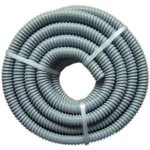 Kinetic 25mm x 10m Grey PVC Flexible Multipurpose Plumbing Hose