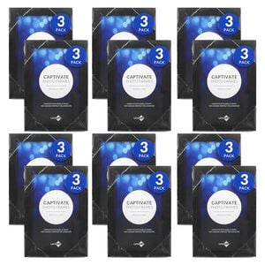 12PK 3pc Unigift 10x15cm Captivate Glass Photo Frame Assorted - Black/White