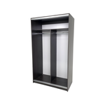 Bedford 1150mm Dark Oak 2 Door Sliding Robe Frame