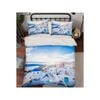 3D Blue Aegean Sea 48 Bed Pillowcases Quilt King Size