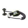 Redback Coiled Bodyboard Leash Quick Release Urethane Neoprene Wrist Strap Black