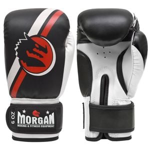 Morgan Classic Kids Boxing Gloves [black/white 6oz]