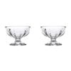 2x 4pc Port Soda Lime Glass Dessert Ice Cream Cup 12cm/130ml - Clear