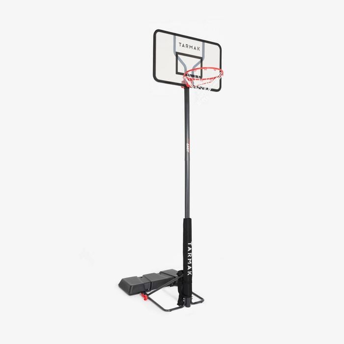 B100 Easy Kids'/adult Polycarbonate Basketball Basket Tool-free Adjustment. - One Size | Black | 8573455