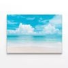 Tropical Beach with Blue Sky  Print 100% Australian Made 90 x 60cm  (Stretched)