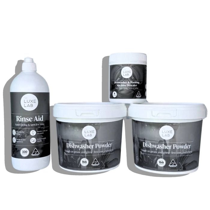 The Luxe Lab Dishwasher Bundle 12 Month Supply