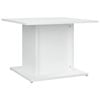 vidaXL Coffee Table White Engineered Wood Couch Table Living Room Accent Table
