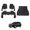 AUSGO 7D Injection Floor Mats & Boot Liner Set For Lexus Lx500d Lx600 5-Seat 2021-2025 Car Floor Liners Cargo Mat