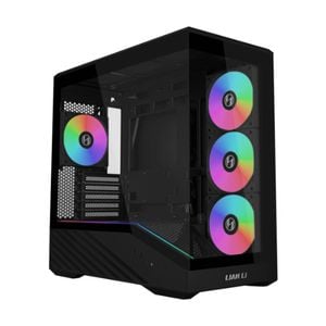 Lian Li Vector Mini V100 Pc Case Tempered Glass Argb Strip High Airflow Black