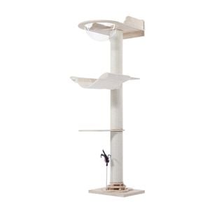 LOLOPAWS 150cm Window Cat Tree Tower Multi-Level