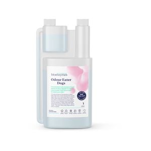 BioEnzymes Odour Eater Dogs 1lt. Dog & Pet Enzyme Urine Remover & Cleaner with Live Bacteria
