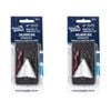 2x Jarvis Walker Paternoster Salmon Rig with 112g Star Sinker Size 5/0