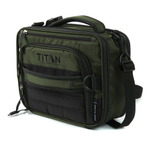 Titan 26.7 x 15.9 x 20.6 cm Green Expandable Soft Lunch Pack