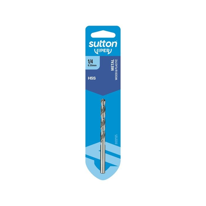 Sutton Tools 1/4" Viper Jobber Drill Bit