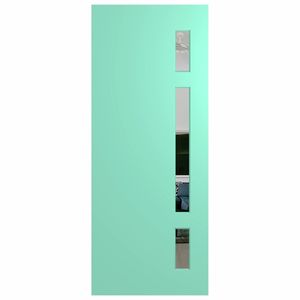 Hume Doors 1980 x 860 x 40mm Newington XN2 Entrance Door Glazed Clear