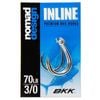 Nomad Design BKK Inline Eye Single Fishing Hook 3/0