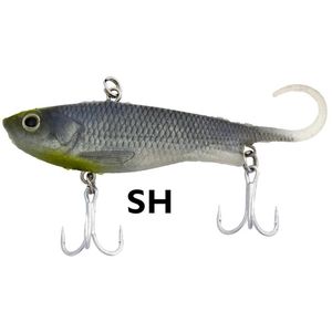 Zerek Lure Fish Trap 110mm 30g Soft Vibe Fishing Lure Silver Herring/SH