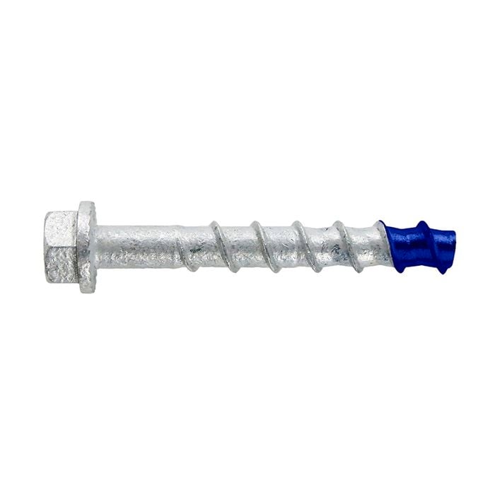 DeWALT 6 x 100mm Blue Tip Galvanised Hex Screw Bolt - 50 Pack