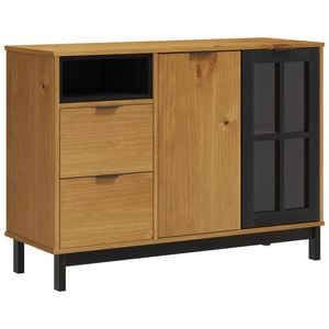 vidaXL Sideboard Cupboard Buffet Table Storage Cabinet FLAM