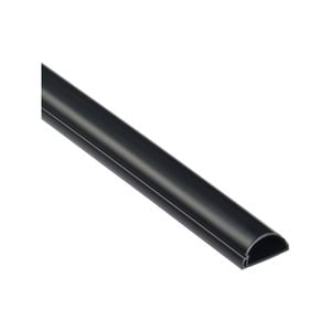 D-Line 30 x 15mm 2m Black Adhesive Cable Management Cover