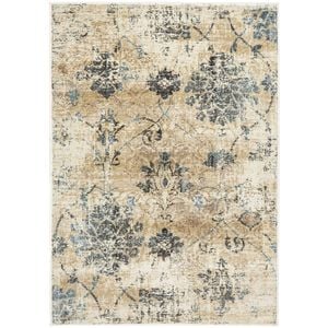 The Rug Connection Tropical 6107 Beige 230x160cm - Medium Pet Friendly Indoor Floor Rug