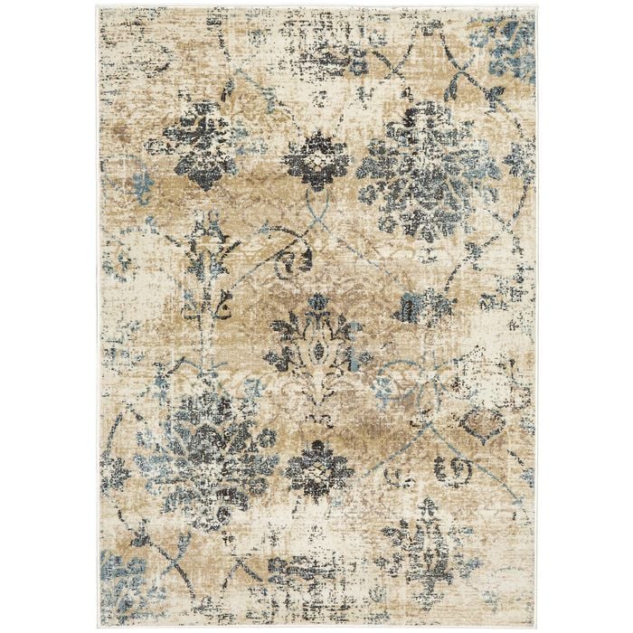 The Rug Connection Tropical 6107 Beige 230x160cm - Medium Pet Friendly Indoor Floor Rug