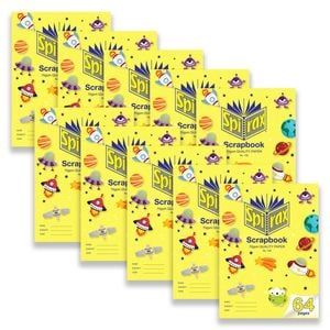 10pc Spirax 156 Scrapbook 70gsm Paper 64-pages Art Notebook School Stationery