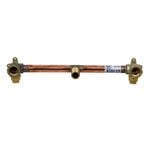 Brasshards 300mm Bottom Entry Compession Inline Sink Assembly