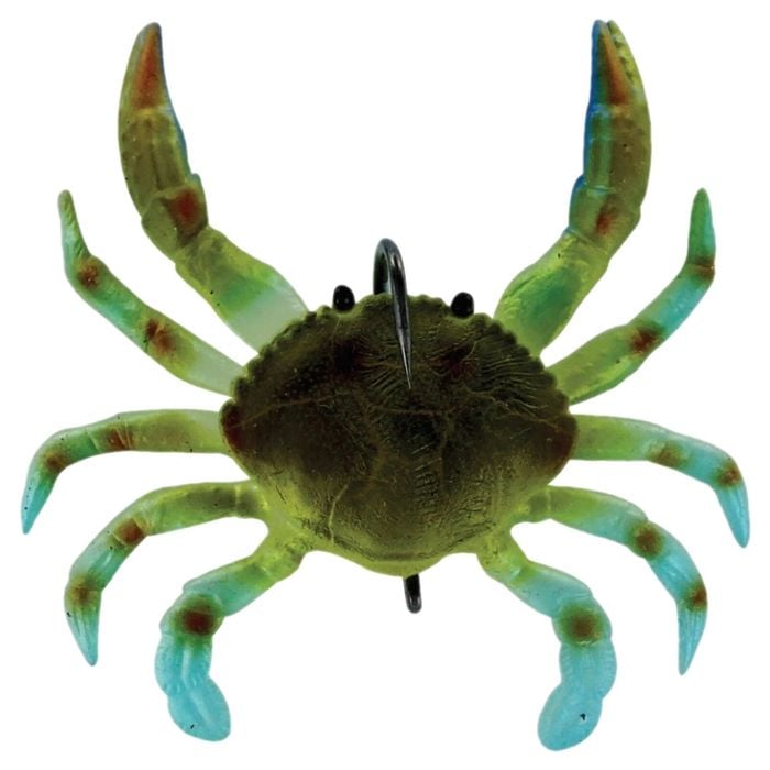 Chasebait Lures Smash Crab 100mm Saltwater Freshwater Fishing Lure - Atlantic Blue