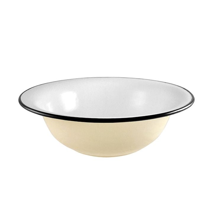 Urban Style Enamelware 32cm Round Basin Bowl - Cottage
