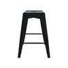 Marquee Black Metal Bar Stool 