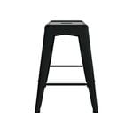 Marquee Black Metal Bar Stool 